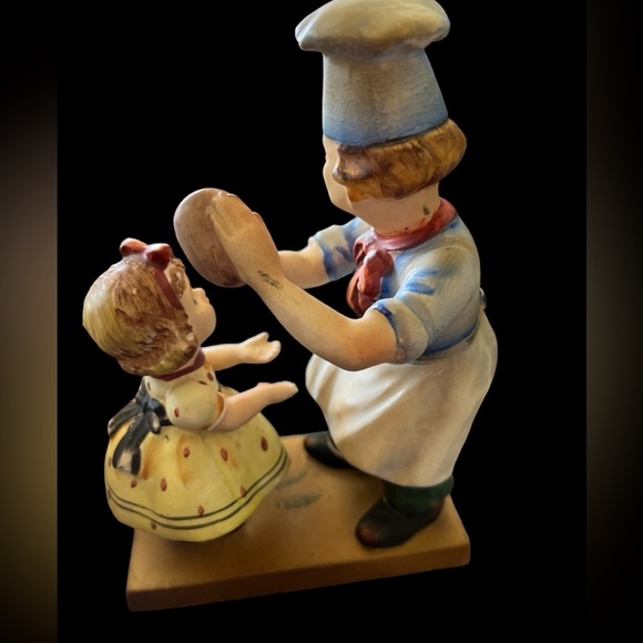 Lefton Other - Vintage Pat-A-Cake Figurine #1248 Nursery Rhyme Baker Child Collectible